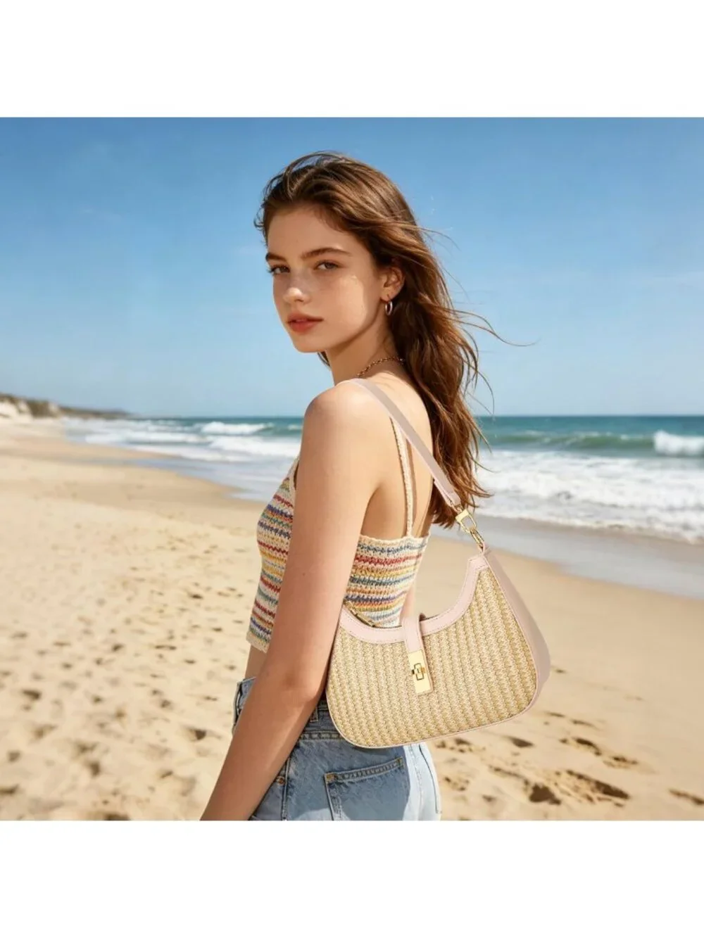 Cute Vegan Leather Hobo Shoulder Bag for Women | Stylish & Versatile Handbag